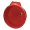 Funnel King Spout Funnel with Screen, 192 fl oz Fluid Capacity, 8 1/4 in Overall Dia, Polyethylene, Red 32006 - alternate 2