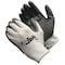 Pip Coated Gloves, Nitrile, Smooth, Palm, 4 Abrasion Level, White/Gray, XS (6) 12 PK 34225XS - alternate 1