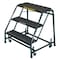 Ballymore 28 1/2 in H Steel Rolling Ladder, 3 Steps, 450 lb Load Capacity 326PSU - alternate 5