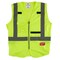 Milwaukee Tool Class 2 High Visibility Yellow Safety Vest - 4XL/5XL (CSA) 48-73-5064 - alternate 1