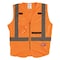 Milwaukee Tool Class 2 High Visibility Orange Safety Vest - 4XL/5XL 48-73-5034 - alternate 1