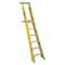 Louisville 9 ft 0.25 ft Fiberglass Platform Stepladder, 375 lb Capacity FCP1406HD - alternate 1