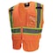 Radians Safety Tether Vest, Type R, Orange, 2X SV272T-2ZOM-2X - alternate 1