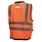 Radians Safety Tether Vest, Heavy Duty, Orange, 2X SV59ZT-2ZOD-2X - alternate 2