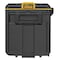 Dewalt ToughSystem 2.0 Tool Box, Plastic, Black, 22 in W x 15 in D x 16 in H DWST08400 - alternate 3