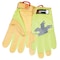 Mcr Safety 964 Mechanics Gloves, Goatskin Palm, Nylon, Spandex Back, S, Gold/Green/High-Visibility Lime 964S - alternate 3