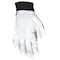 Mcr Safety 906DP Mechanics Gloves, Goatskin Palm, Nylon, Spandex Back, M, Black/White 906DPM - alternate 3
