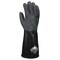Mcr Safety CP25 Chemical Resistant Gloves, Butyl, 14 in L, 25 mil, Black, M, 1 PR CP25RM - alternate 3
