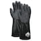 Mcr Safety CP25 Chemical Resistant Gloves, Butyl, 14 in L, 25 mil, Black, M, 1 PR CP25RM - alternate 1