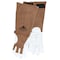 Mcr Safety 4892 Welding Leather Glove, Slip-On Cuff, Wing Thumb, Premium Goatskin, M, 1 PR 4892M - alternate 2