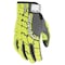 Mcr Safety Predator Mechanics Gloves, Synthetic Leather Palm, Spandex Back, M, Gray/Lime PD2911M - alternate 3