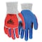 Mcr Safety Coated Gloves, Cut Level A4 , Dipped , Latex , Rough , S 12 PK UT1951S - alternate 1