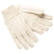 Mcr Safety Knit Gloves, Canvas, Cotton, Knit, Beige, Red, S, 12 PK 9018CS - alternate 1