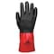 Mcr Safety MG9645 Chemical Resistant Gloves, Fiberglass, 13 in L, 15 ga, Black, M, 12 PK MG9645M - alternate 2