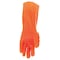 Mcr Safety N2658HVO Chemical Resistant Gloves, PVC, 14 in L, 15 ga, Orange, S, 1 PR N2658HVOS - alternate 2