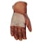 Mcr Safety Leather Drivers Gloves, Cowhide ( Double Palm ), Shirred Slip-On, Keystone Thumb, Gray/Brown, S MU3213DPS - alternate 2