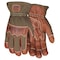 Mcr Safety Leather Drivers Gloves, Goatskin with Nomex(R) Back ( Double Palm ), Shirred Slip-On, Wing Thumb MU3624FRXL - alternate 1