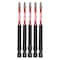 Milwaukee Tool 3-1/2 in. Square Recess No 1 SHOCKWAVE Impact Duty Power Bit (5 pk) 48-32-4575 - alternate 1