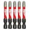 Milwaukee Tool 2 in. Phillips No 3 SHOCKWAVE Impact Duty Power Bit (5 pk) 48-32-4639 - alternate 1