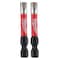 Milwaukee Tool Specialty Wood Screws SHOCKWAVE Impact 2" Power Bits (2 pk) 48-32-4648