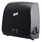 Scott Slimroll Manual Towel Dispenser, Black, for Scott Orange Core Towels, 12.65" x 13.02" x 7.18" 47092 - alternate 2