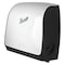 Scott Slimroll Manual Towel Dispenser, White, for Scott Orange Core Towels, 12.65" x 13.02" x 7.18" 47091 - alternate 3