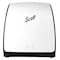 Scott Slimroll Manual Towel Dispenser, White, for Scott Orange Core Towels, 12.65" x 13.02" x 7.18" 47091 - alternate 2