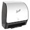 Scott Electronic Slimroll Towel Dispenser, White, for Scott Orange Core Towels, 11.8" x 12.35" x 7.25" 47259 - alternate 1