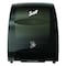 Scott Essential Electronic Hard Roll Towel Dispenser, Black, Purple Core, 12.70" x 15.76" x 9.57", Qty 1 48860 - alternate 1