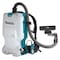 Makita Backpack Vacuum, 20 5/8 in H, 15 lb XCV17PG - alternate 2