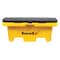 Snowex Yellow Salt Box, Plastic, 12 cu ft Volume Capacity 2FGV6 - alternate 1