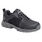 Nautilus Safety Footwear Women's Athletic Shoe, Alloy Toe, Leather, Microfiber Upper, EVA Outsole, Lace Up, Black, 9 M N1357 - alternate 1