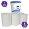 Wypall WypAll Dry Wipe Roll, White, Hydroknit, 12 in x 6 in, 90 Sheets 6411 - alternate 2