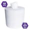 Wypall WypAll Dry Wipe Roll, White, Hydroknit, 12 in x 6 in, 140 Sheets 6471 - alternate 2