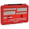 Proto 1/4 in Drive Socket Set Metric, SAE 51 Pieces 5/32 in to 9/16 in, 4 mm to 13 mm , Chrome J47351S - alternate 3