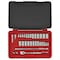 Proto 3/8 in Drive Socket Set Metric, SAE 32 Pieces 1/4 in to 7/8 in, 8 mm to 20 mm , Chrome J52332AS - alternate 1