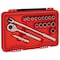 Proto 1/2 in Drive Socket Set Metric 18 Pieces 9 mm to 23 mm , Chrome, J54218T J54218T - alternate 2
