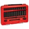 Proto 3/8 in Drive Socket Set SAE 31 Pieces 1/4 in to 1 in , Black Phosphate J72131IM - alternate 3