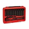 Proto 1/2 in Drive Socket Set SAE 30 Pieces 3/8 in to 1 1/16 in , Black Phosphate J74130IM - alternate 3