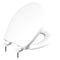 Bemis ToiletSeat, Wht, 14.375inW, 2.1875inH 790TDGSL-000 - alternate 1