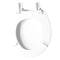 Bemis ToiletSeat, Wht, 14.375inW, 2.125inH 600E4 000 - alternate 2