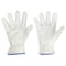 Condor Leather Drivers Gloves, Shirred Slip-On Cuff, Keystone Thumb, White, XL, 1 PR 60NM49 - alternate 1