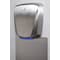 World Dryer Automatic Hand Dryer, 8 sec Dry, 69 dB, 120V AC; 208V AC; 240V AC; 277V AC, Gray; Silver, Brushed Q-973A2 - alternate 2