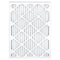 Zoro Select 16x25x2 Pleated Air Filter, High Capacity, Synthetic, MERV 13, 1.0 to 3.0 micron 60RD85 - alternate 1