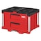 Milwaukee Tool PACKOUT 2-Drawer Tool Box, 50 lb Capacity / 25 lb Capacity per Drawer, 22" W x 16" D x 14" H 48-22-8442 - alternate 1