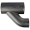 Zoro Select Reducing Wye Upright Wye, 3" x 4" Pipe, Female Socket, Cast Iron, 0 psi 221654 - alternate 2