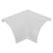D-Line 90 Degree Internal Elbow, 1 1/2 in L, 3/4 in W, 1 Channel, PVC, White US/FLIB22QSW - alternate 1