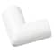 D-Line 90 Degree Flat Elbow, 1 1/4 in L, PVC, White FLFB2010W - alternate 1