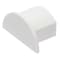 D-Line End Cap, 1/2 in L, PVC, White EC2010W - alternate 1