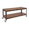 Flash Furniture TV Stand With Casters, Livingston Brown NAN-JN-2522TR-GG - alternate 1